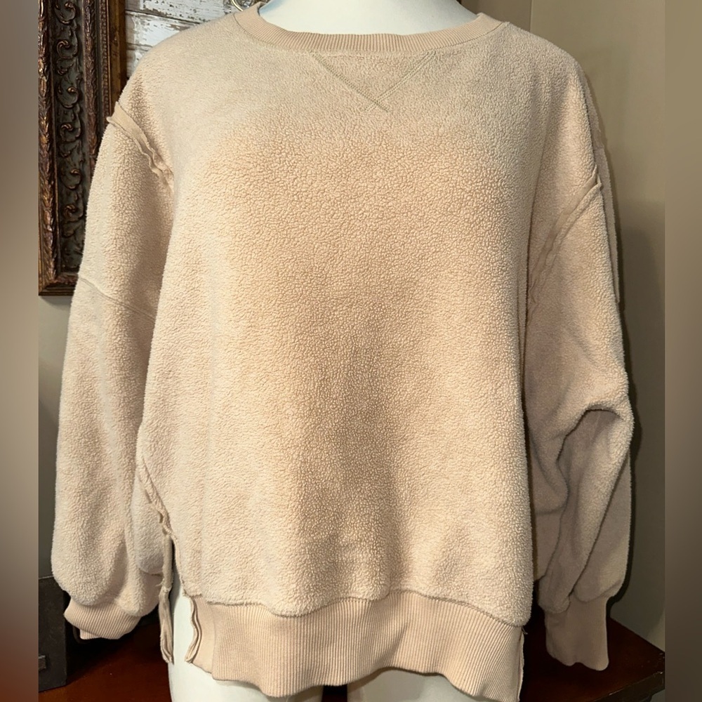 This Feels Seriously Huggable by American Eagle Outfitters Crew Neck Sweater